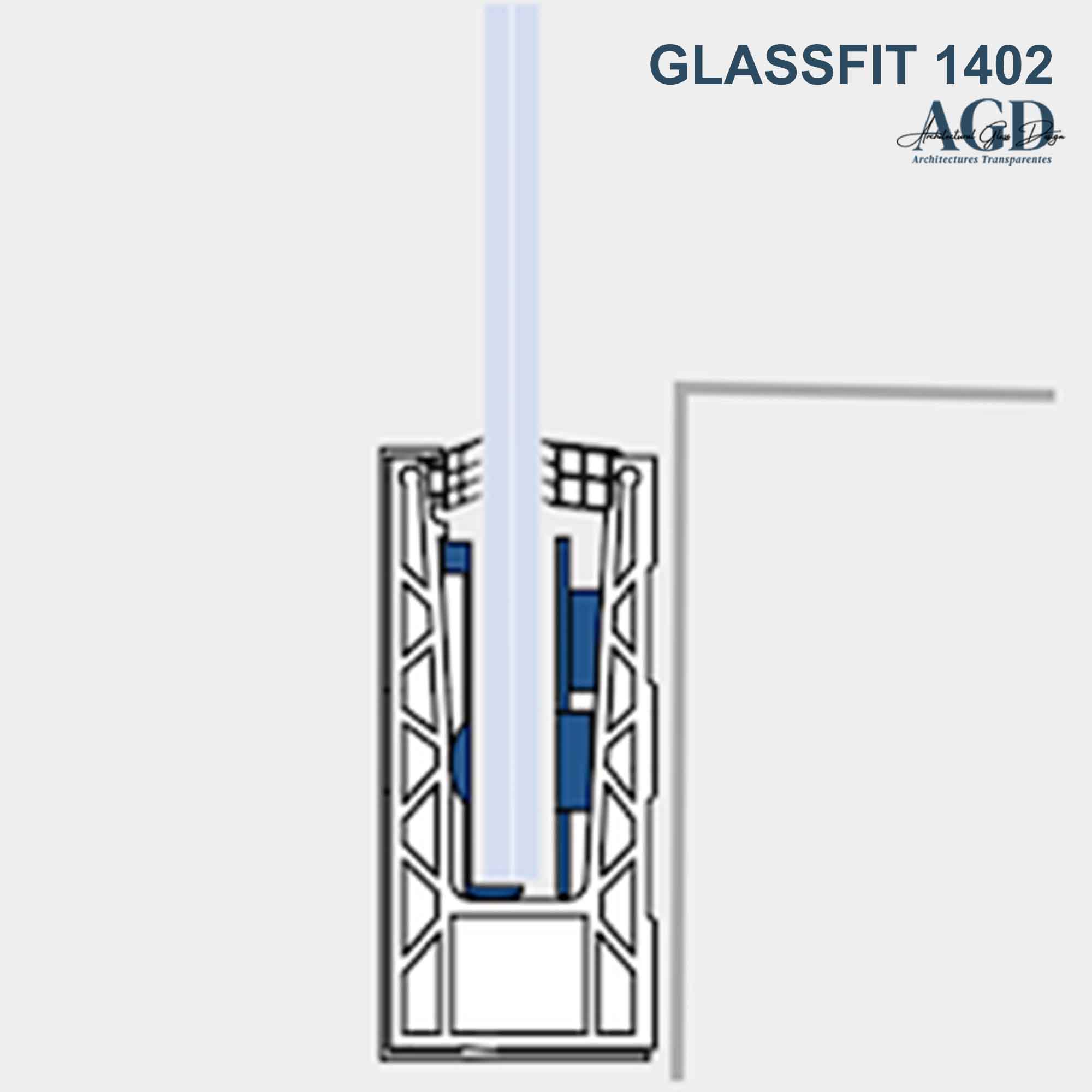 Garde-corps escalier GLASSFIT 1402